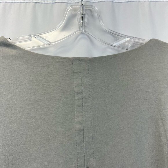 Pure J Jill Womens Elliptical Layered Blouse Top Gray Scoop Neck Petites PS - Picture 6 of 11